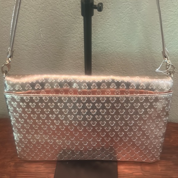 Disney Parks Mickey Mouse Rose Gold Shoulderbag/Clutch - Picture 4 of 11